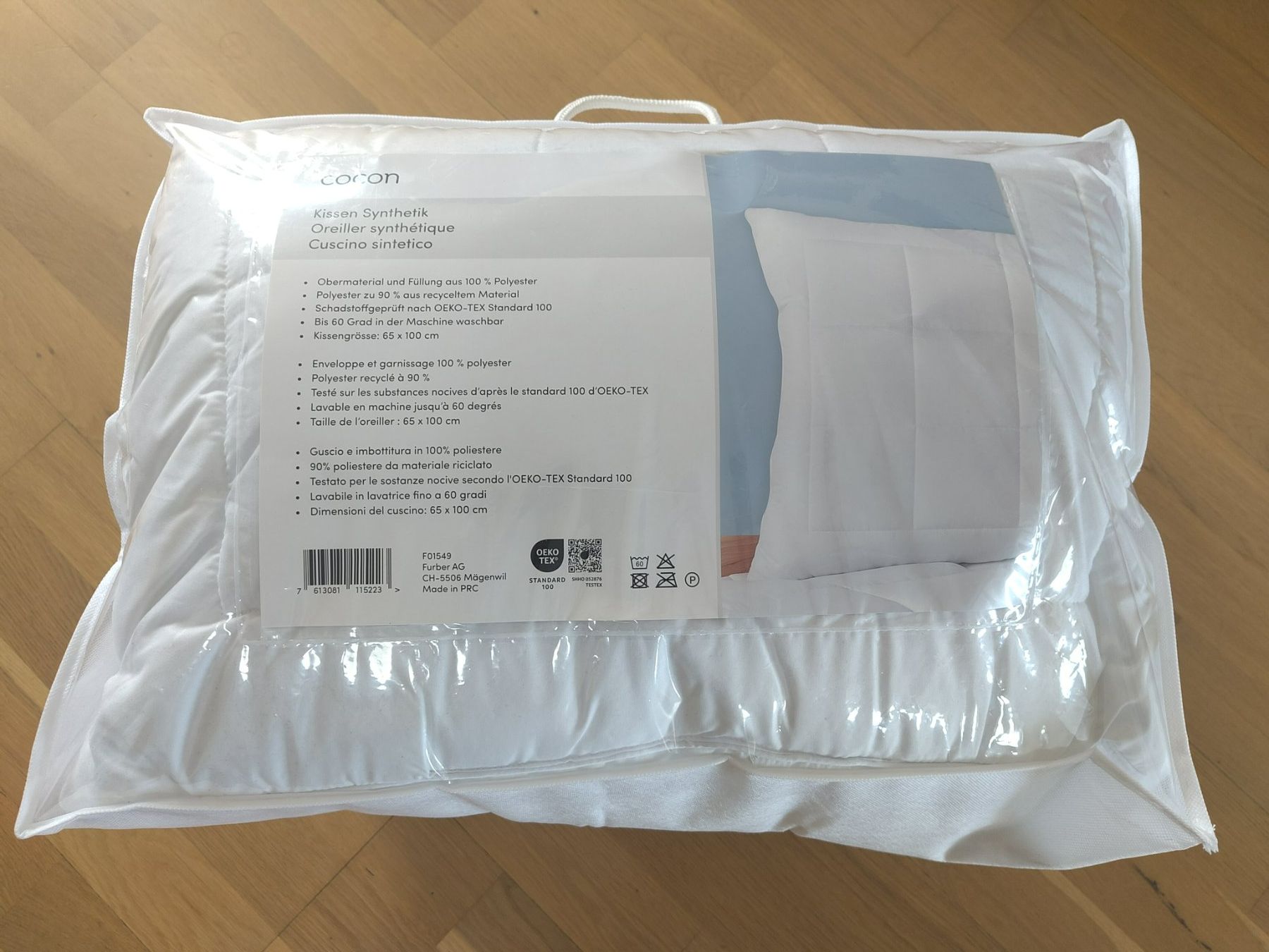 Kissen: Kopfkissen Pfulmen 60x100 – Neu (gemäss Beschreibung) aus Oekingen von Bern66