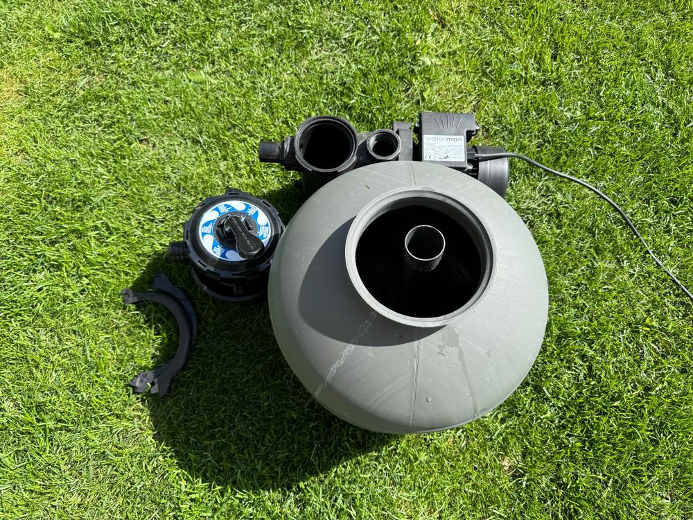 INTEXPOOL ø 457 cm - Komplettset mit Sandfilter 8