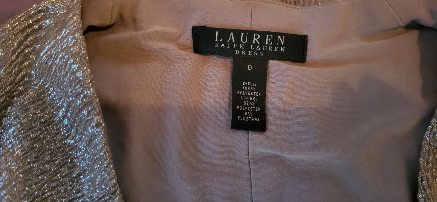 Ralph Lauren Kleider: Robe dorée élégante pour les fêtes Ralph lauren – Gebraucht aus la tour de peilz von alegre02 3