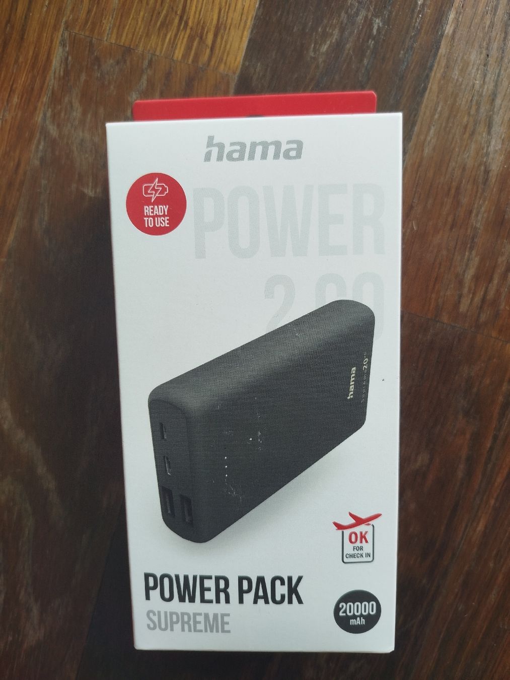 Hama Ladegeräte: Hama Power Pack supreme 20 000mAh – Neu und originalverpackt aus Zürich von Leders