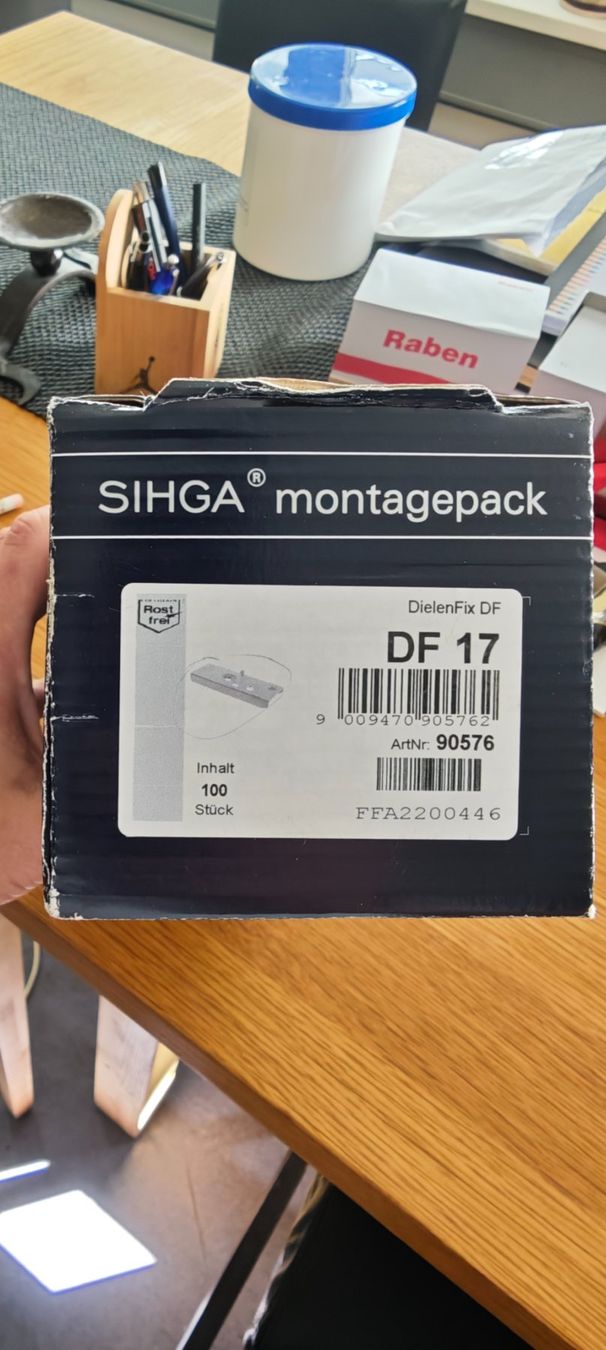 Supporti a parete: Shiga DF17 Terrasse Befestigung – Usato da Rieden SG venduto da wer_yqc2