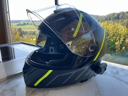 Motorradhelm IXS 217 Integralhelm mit Cardo Spirit HD