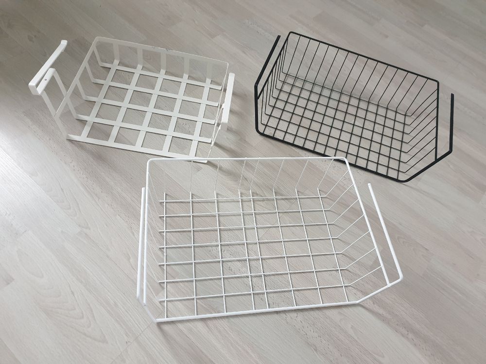 Duvo+ Runder Metallkorb – Schwarz, 35x35x15 Cm, Stylischer Aufbewahrungskorb