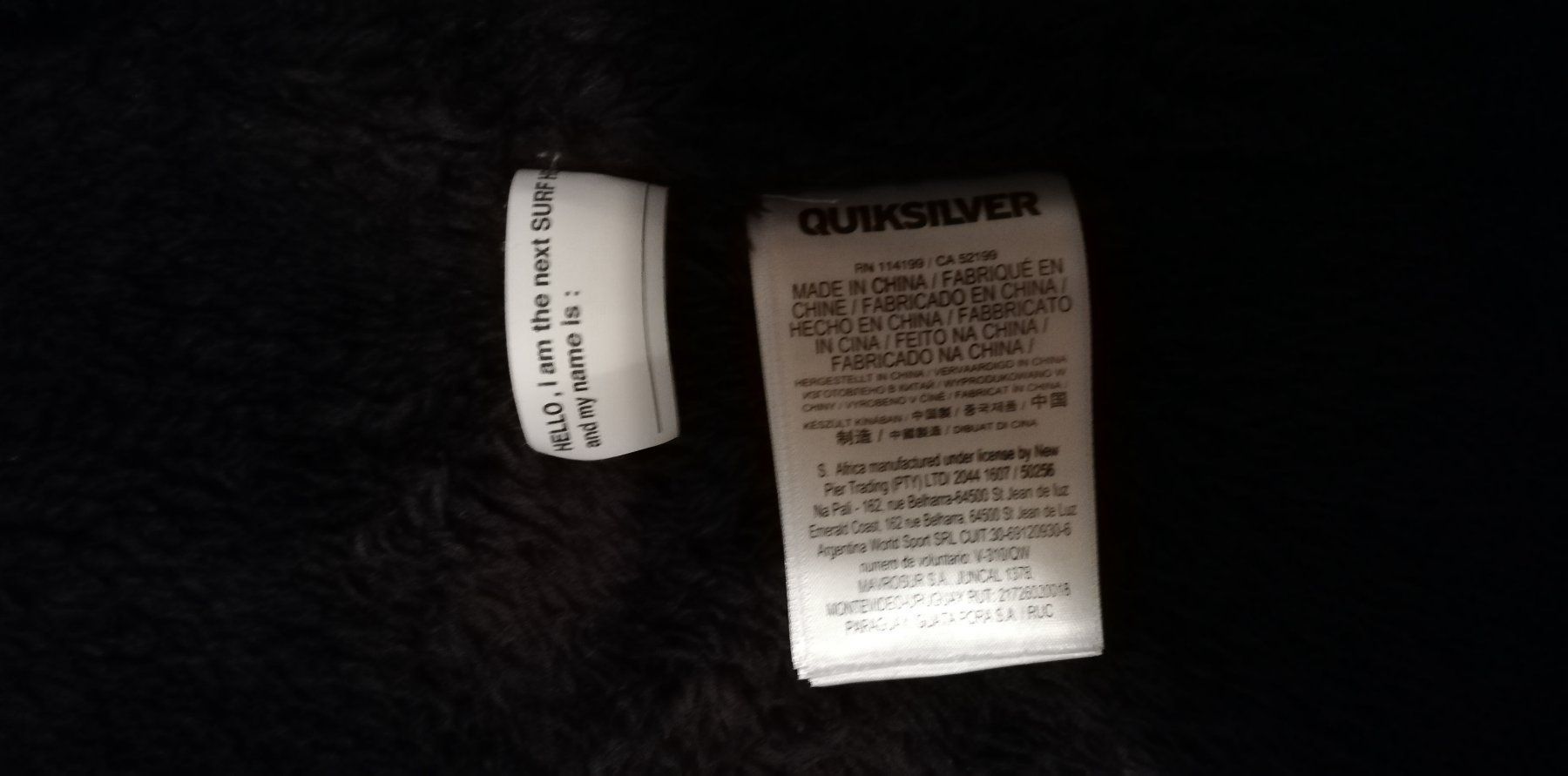 Quiksilver Jacken: Quicksilver Jacke Blouson Size M NEU NEW – Neu und originalverpackt aus Massagno von Doaxx 3