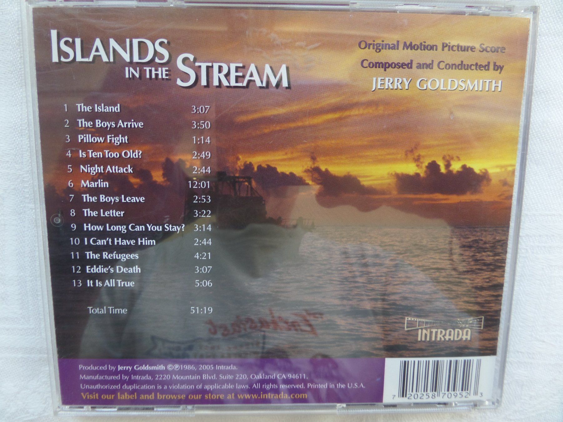CD: Jerry Goldsmith - Islands In The Stream – Usato da Genève venduto da CDLPBookS 1