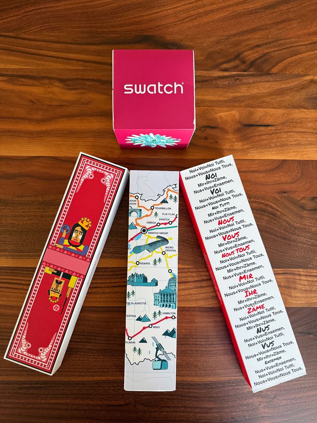 Swatch Montres: 4 Swatch Aktionärsgeschenk – D'occasion à Dachsen par Vulcain3 1
