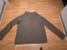 Monari Strickpullover, Olivgrün, Grösse 38, Top Zustand