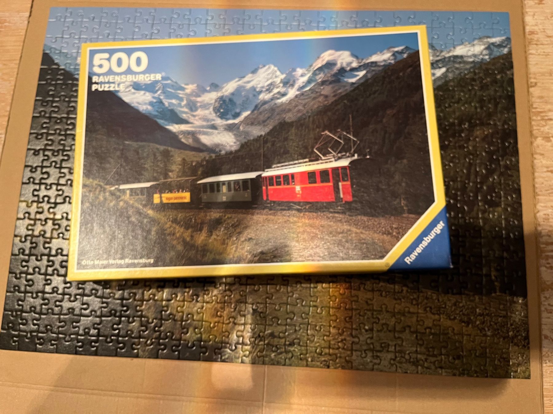 Ravensburger Puzzles: Ravensburger Puzzle Berninabahn – Gebraucht aus Eschenbach SG von Joey-Li