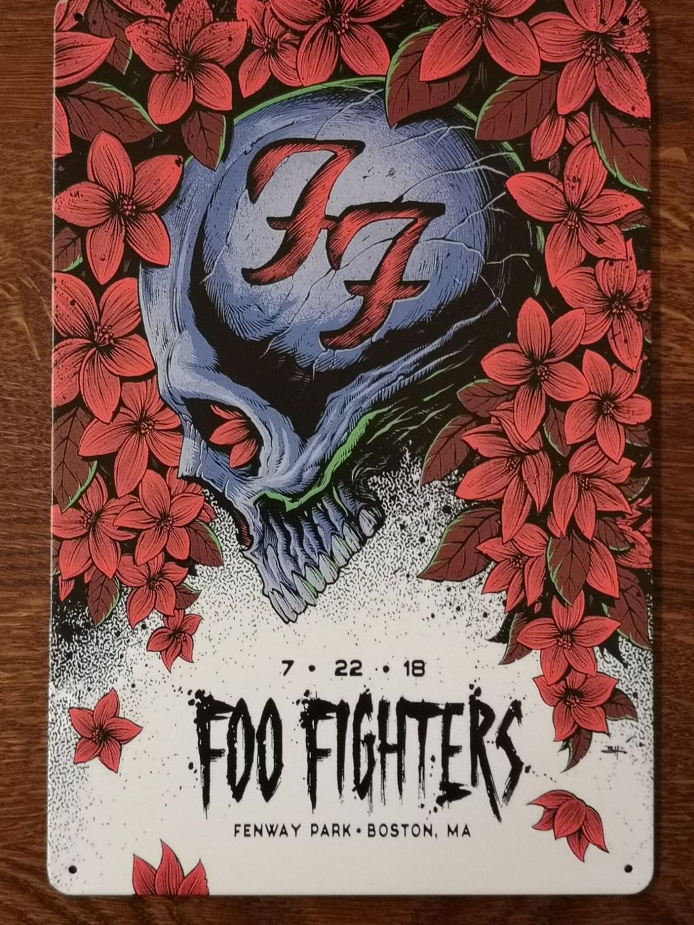 Insegne: Blechschild Foo Fighters Skull – Nuovo e nell'imballaggio originale da Wangen SZ venduto da Charlie_Firpo