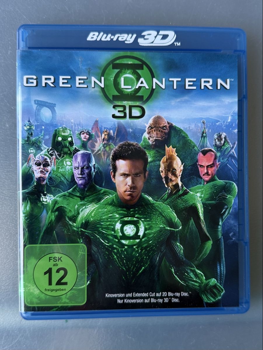 Tous les DVDs: Green Lantern 3D Blu-ray + 2D Blu-ray Disc – D'occasion à Oberried Brienz par Chyara 2