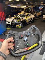 BMW M4 GT3 Wheel signed by Vincent Vosse and Maxime Martin