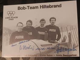 Bob Team Hildebrand - Handsigniert