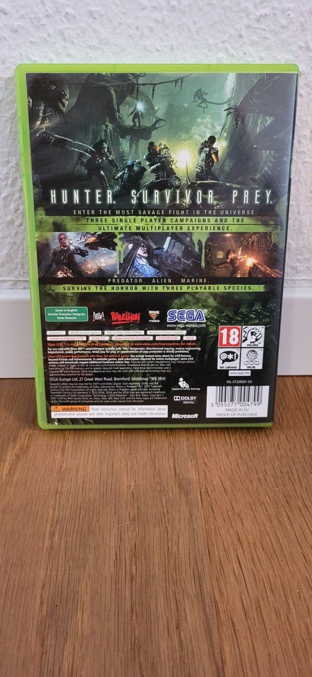 Microsoft Giochi: Xbox 360 - Aliens vs Predator – Usato da Münsingen venduto da DigitaleSpielecke 1