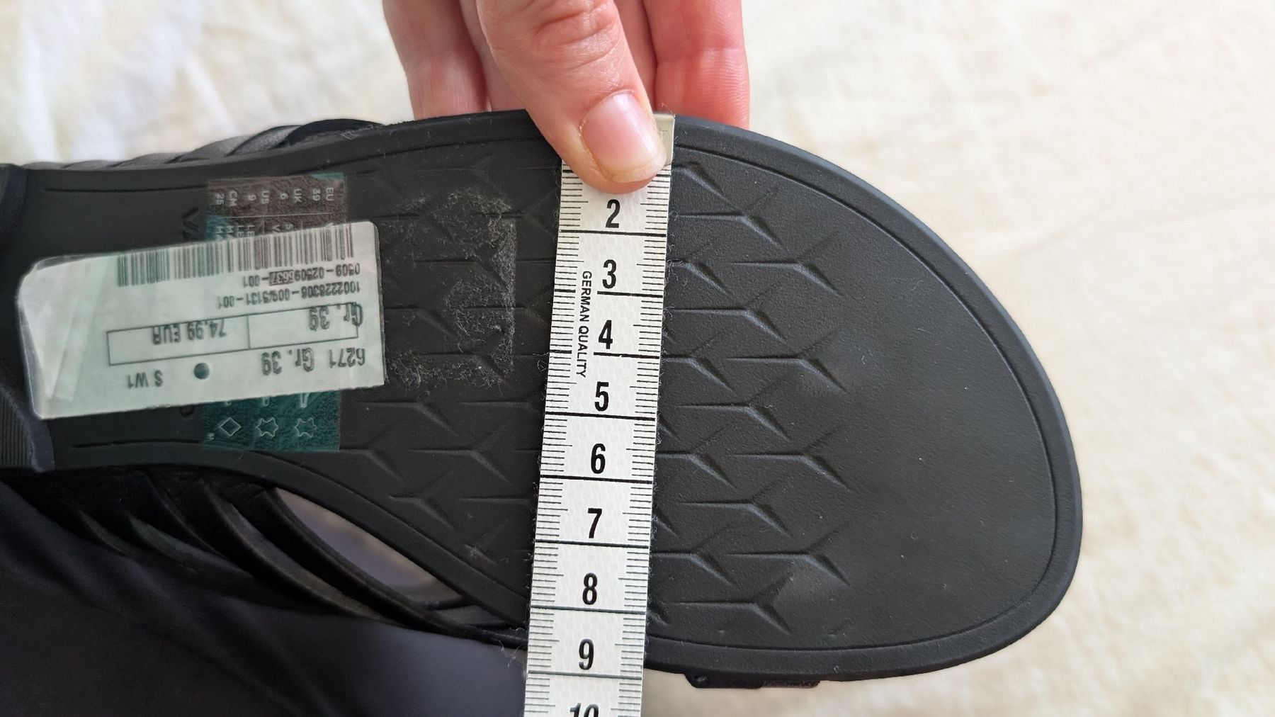 Vagabond Damenschuhe: Vagabond Leather  flip flops – Neu (gemäss Beschreibung) aus Ettingen von hms_w27b 7