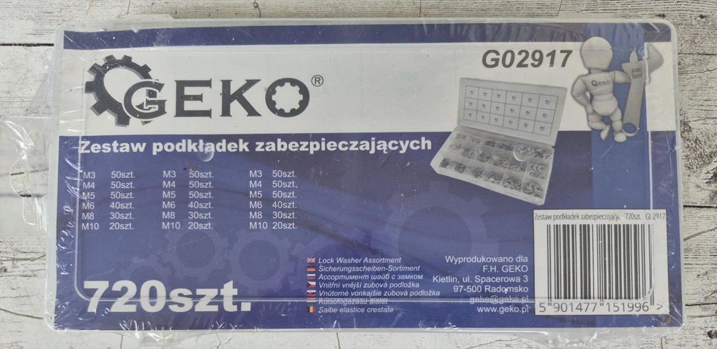 Ferramenta: 720 Stück Sicherungsscheiben Sortiment – Nuovo e nell'imballaggio originale da Kehrsatz venduto da ba-ch 1