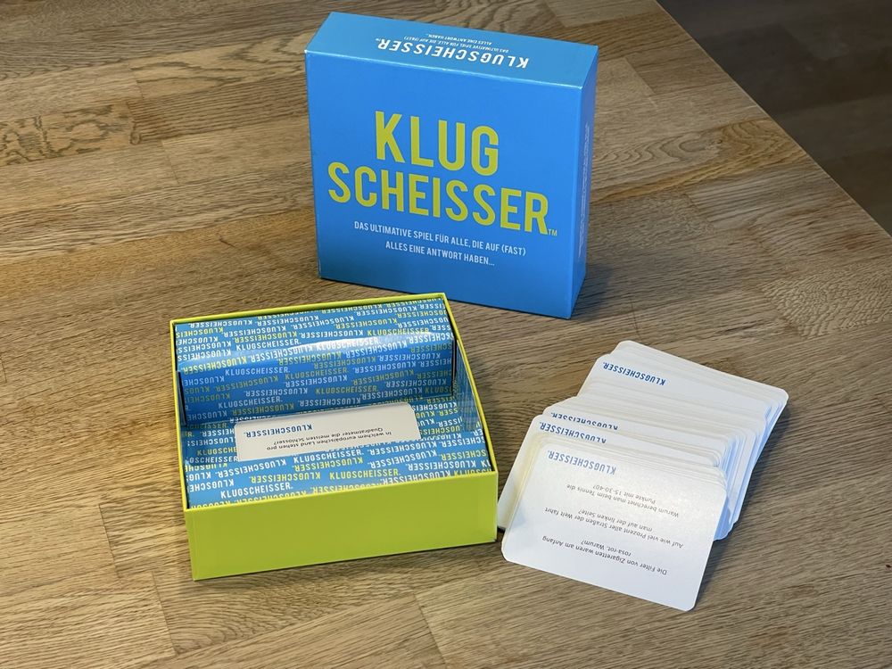 Klugscheisser Spiel Für lustige Stunden! Kaufen auf Ricardo