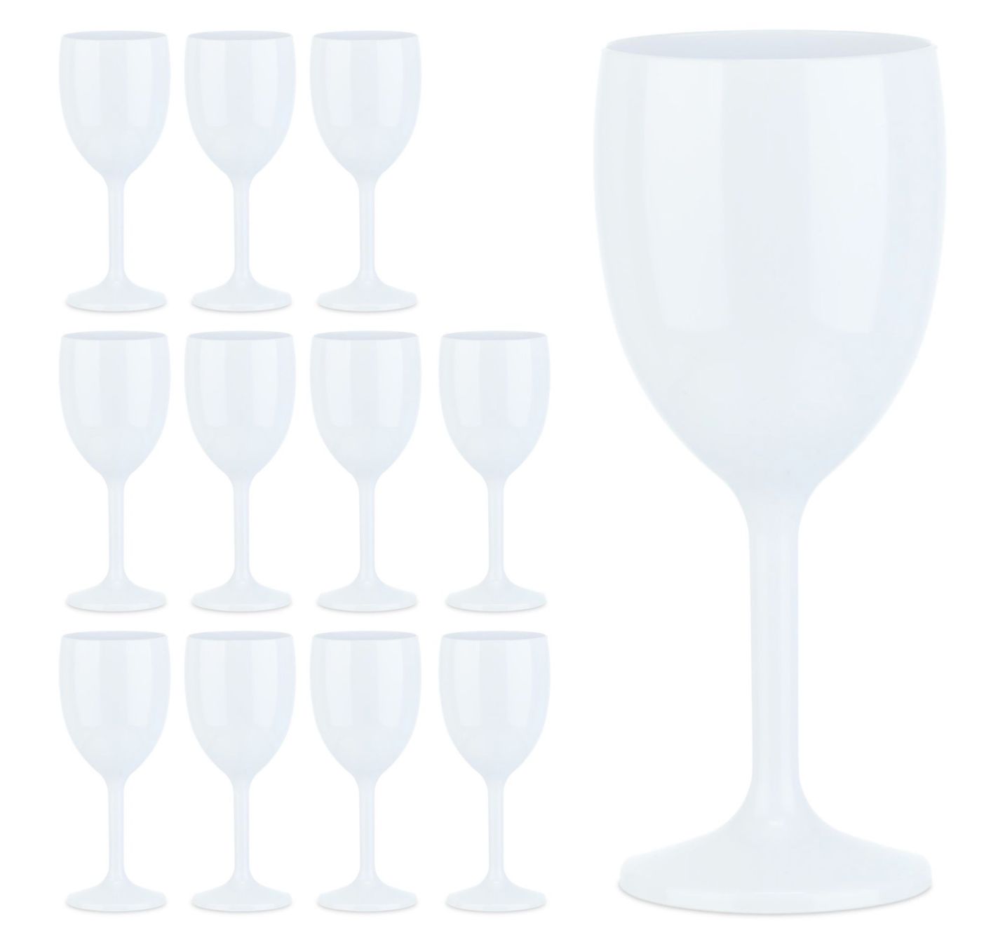 Bicchieri: Weingläser Kunststoff 12er Set – Nuovo e nell'imballaggio originale da Bülach venduto da StoreInShop