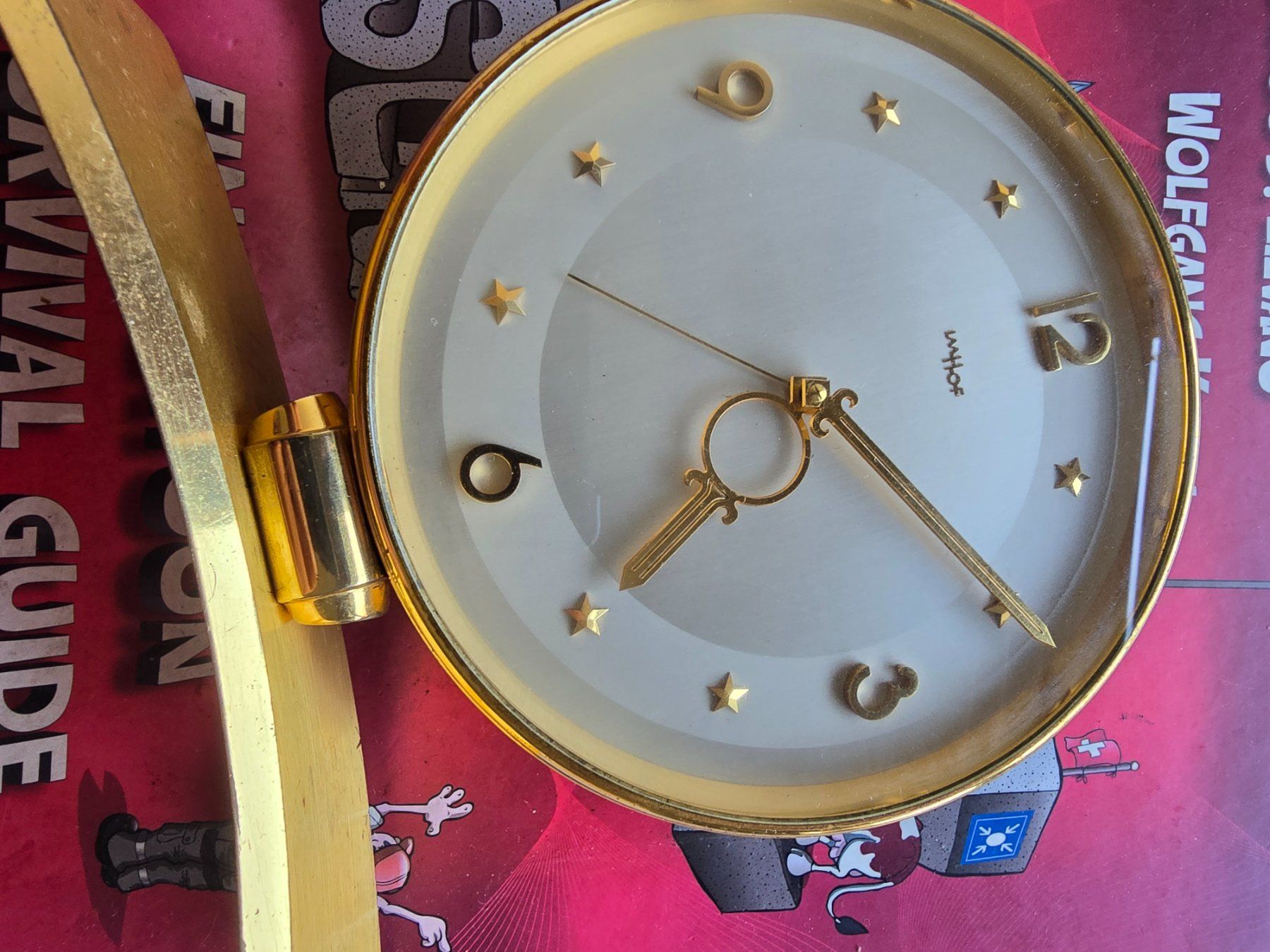 Orologi: IMHOF 8 Tage Werk Tischuhr – Usato da Muri AG venduto da Corredor 6