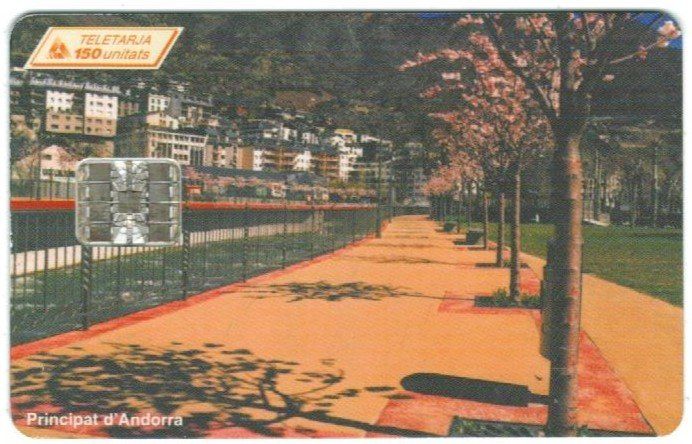 Telefon- & Taxkarten: Telefonkarte Andorra AND-059 Public Constructions – Gebraucht aus Zürich von Tolima194