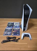 PS5 Disc Edition/4 Spiele+Controller