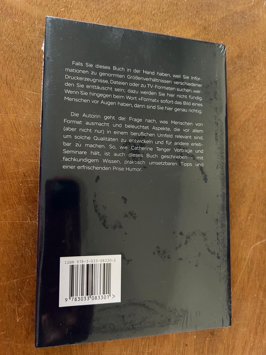 Bücher: Format. Catherine Tenger – Neu und originalverpackt aus Zürich von WWehrle 1