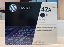 HP 42A Schwarz - LaserJet Tonerkartusche *ungebraucht*