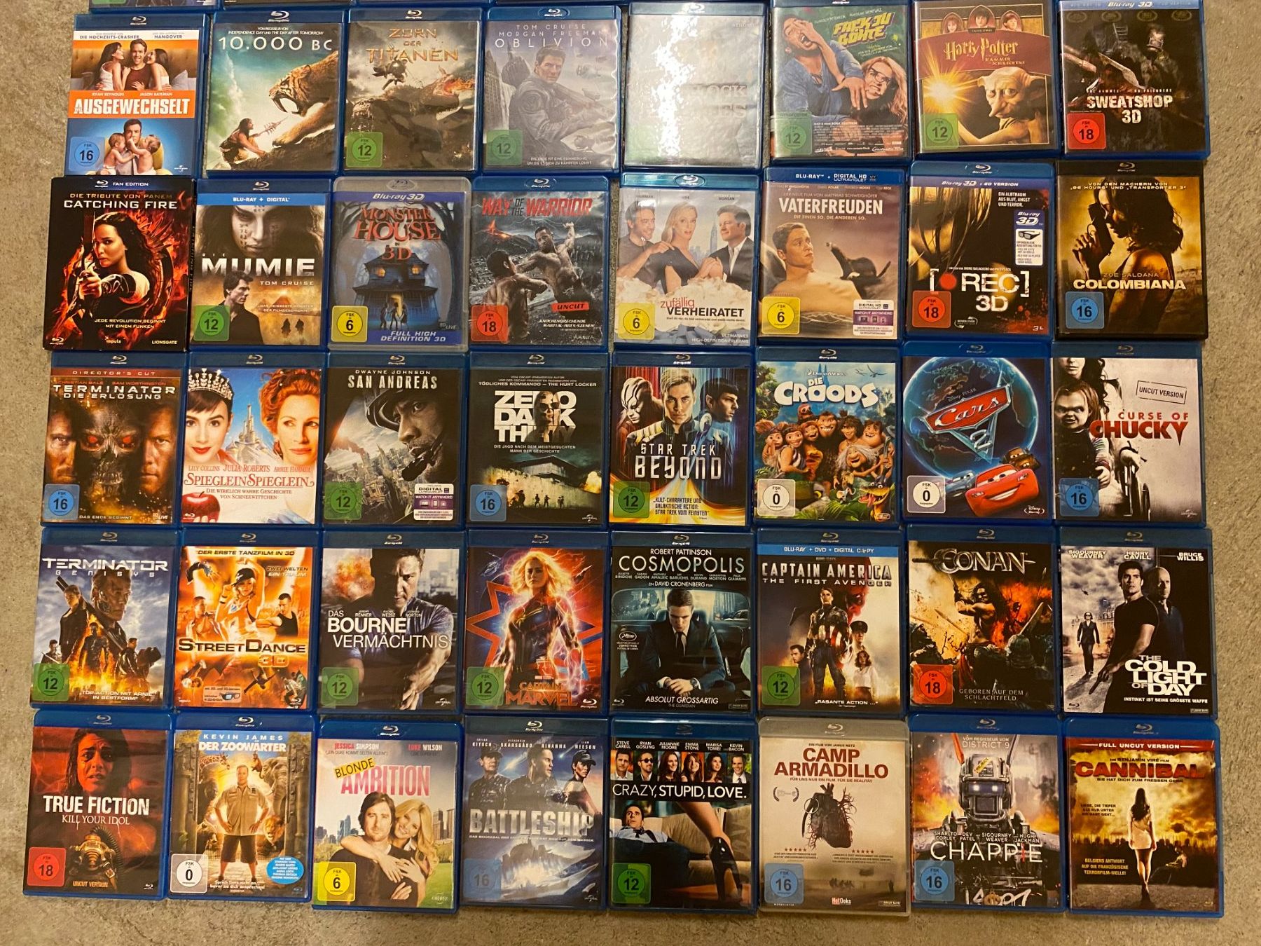 Tutti i DVDs: Blu-ray Filme Sammlung 72 Stück – Usato da St.Gallen venduto da MedienJoe 1