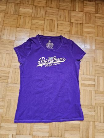 Polo Jeans Ralph Lauren T-Shirt Violett - Grösse M vintage