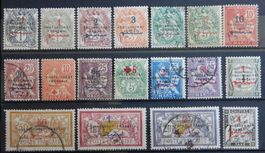 Marokko Franz. ex. Kat. 1-20 */gest. 1914/15