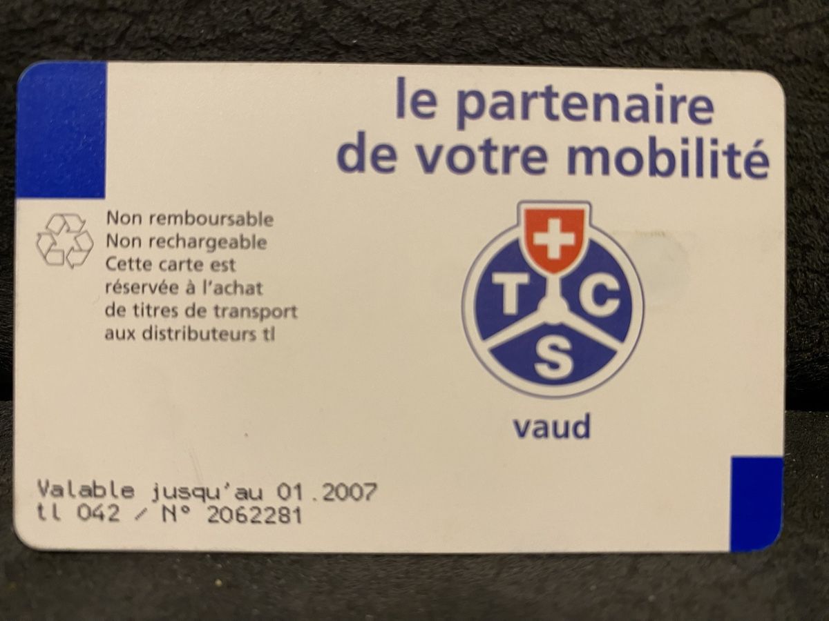 Schede telefoniche: Carte TL 042 – Usato da Lausanne venduto da babacard10 1