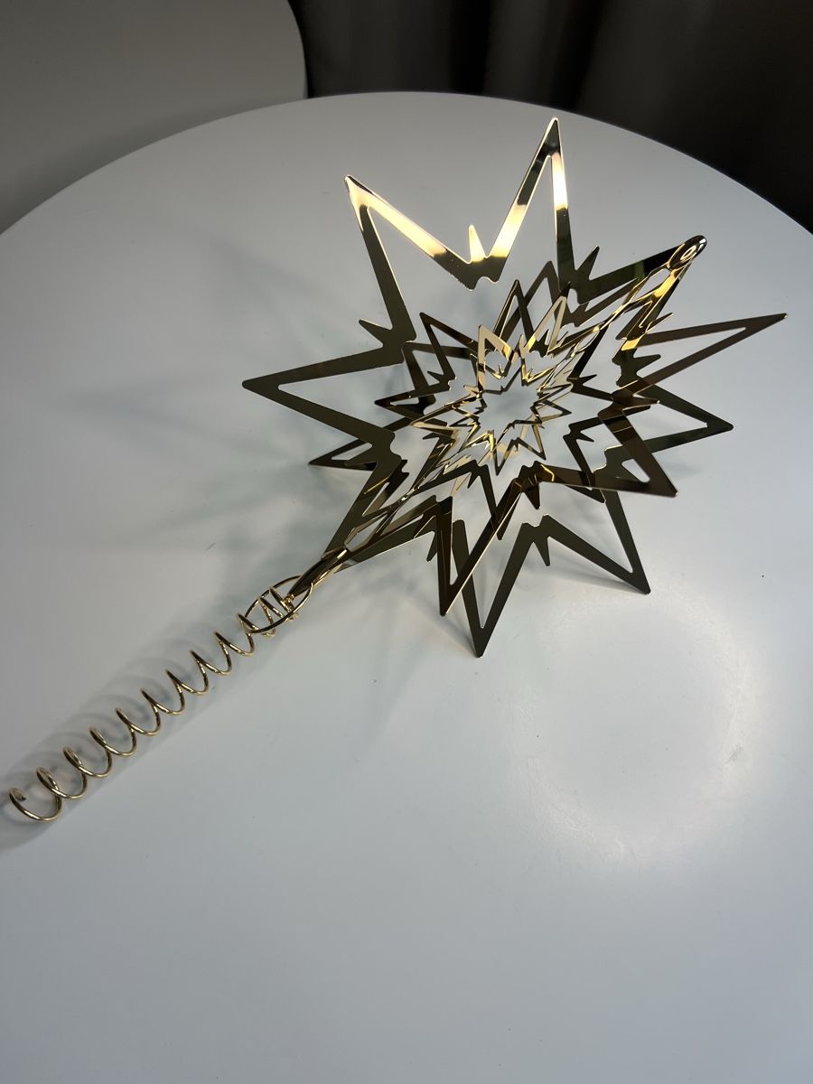 Jensen Tutte le decorazioni: Georg Jensen TOP STAR Tree topper  – Usato da Uerikon venduto da Saffagirl 9