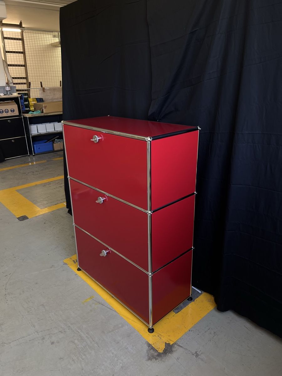Scaffali: USM Haller Sideboard rot – Usato da Luzern venduto da B-R 1