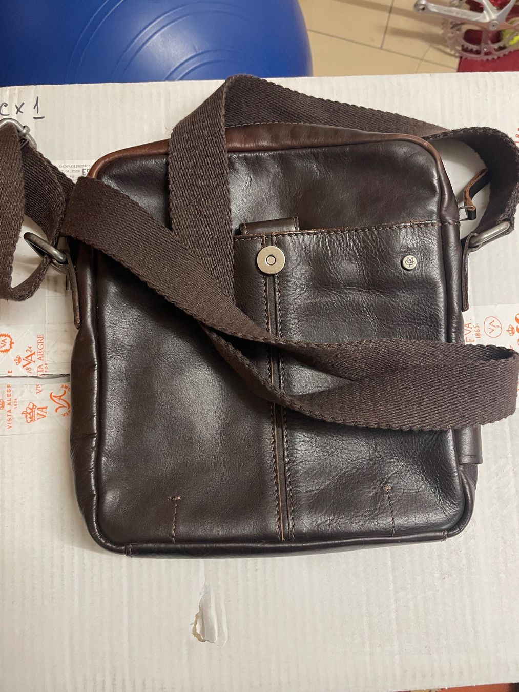 Marc O'Polo Sacs: DUNKELBRAUNE LEDERTASCHE – D'occasion à Ormalingen par ced.fiech 2