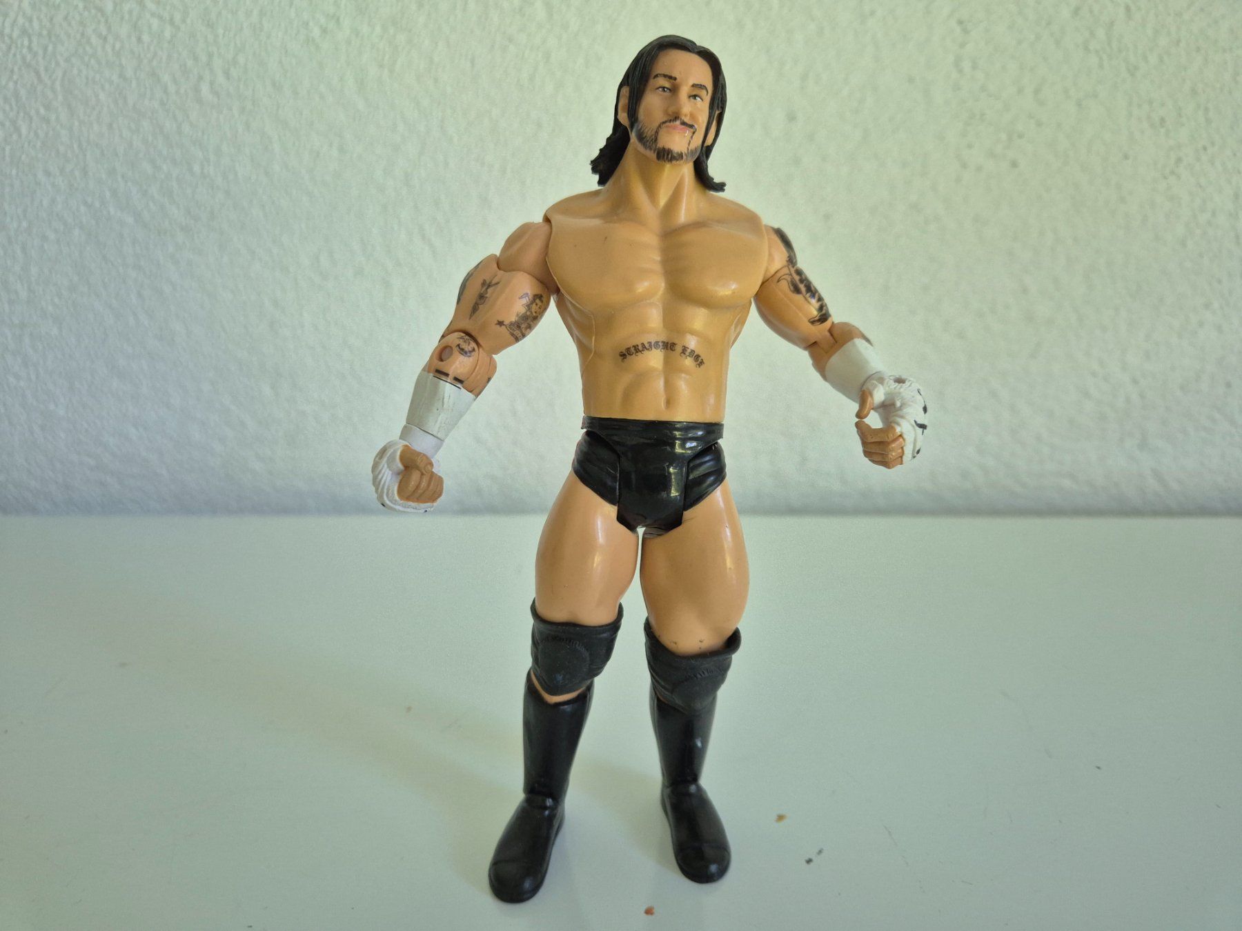 WWE Figuren: WWE Ruthless Aggression Action Figure - CM Punk 2004 – Gebraucht aus Buchs SG von Bray_Law