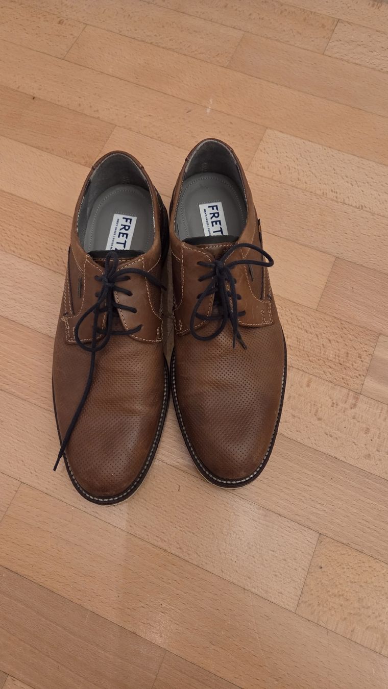 Chaussures hommes: Fretz Men Herren-Lederschuhe – D'occasion à Oberrieden par smarties949 1