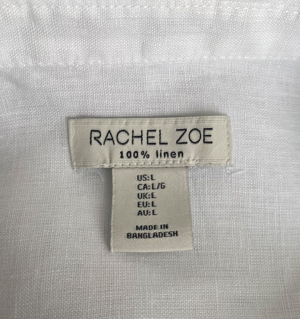 Camicette: Rachel Zoe Leinenbluse Grösse L – Usato da Oberwil BL venduto da Leni-Mischi 3