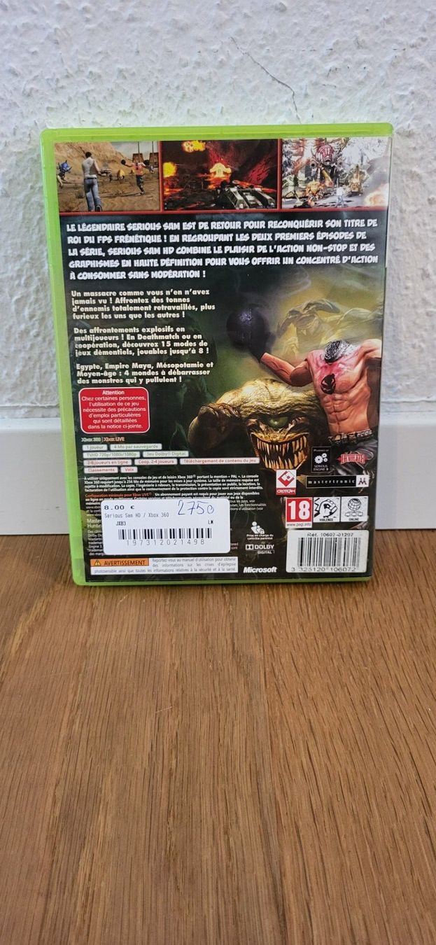 Microsoft Giochi: Xbox 360 - Serious Sam HD – Usato da Münsingen venduto da DigitaleSpielecke 1