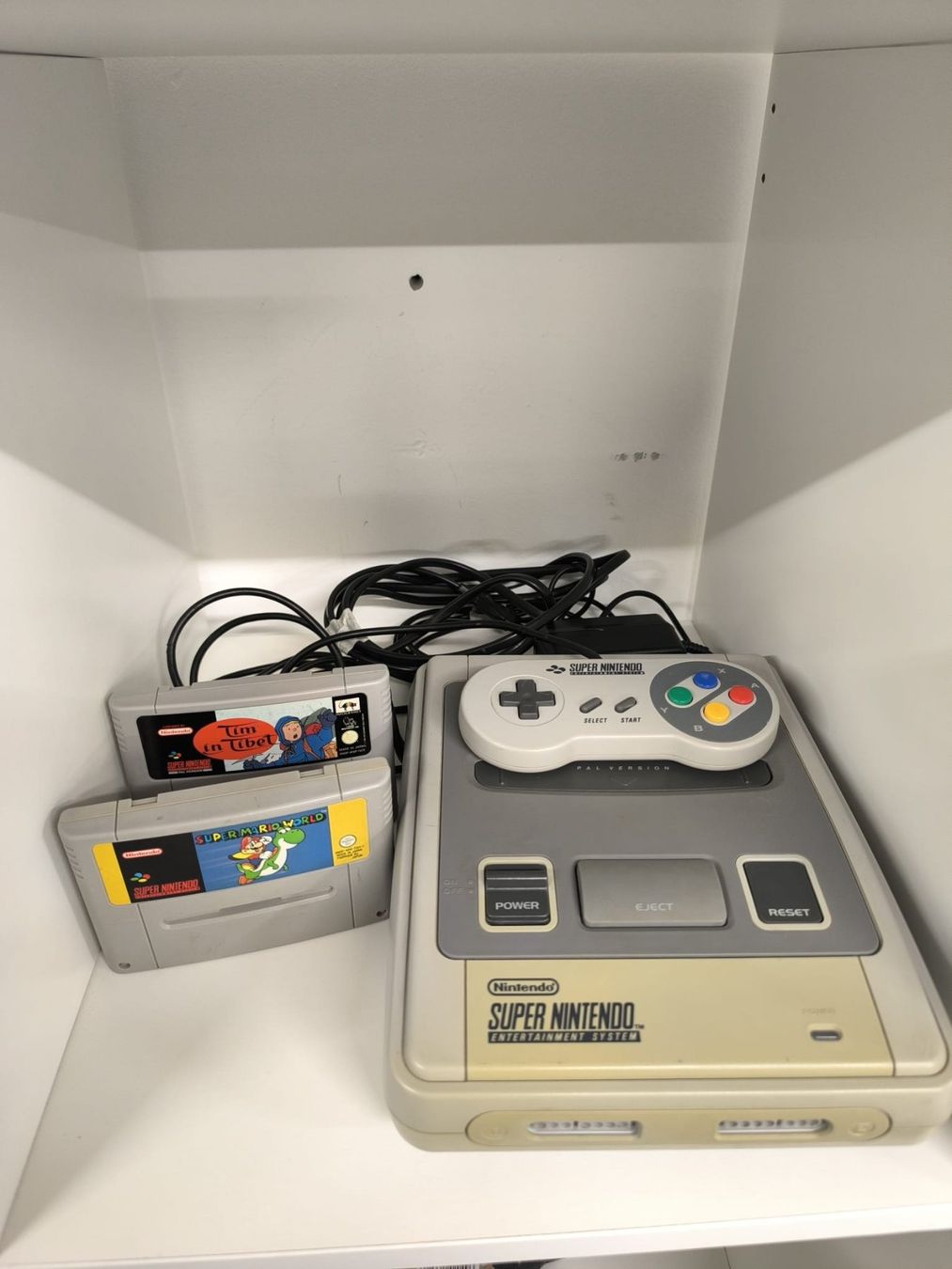Nintendo Console: Super Nintendo PAL functionel avec Super Mario🔥 – Usato da Conthey venduto da costafrederico