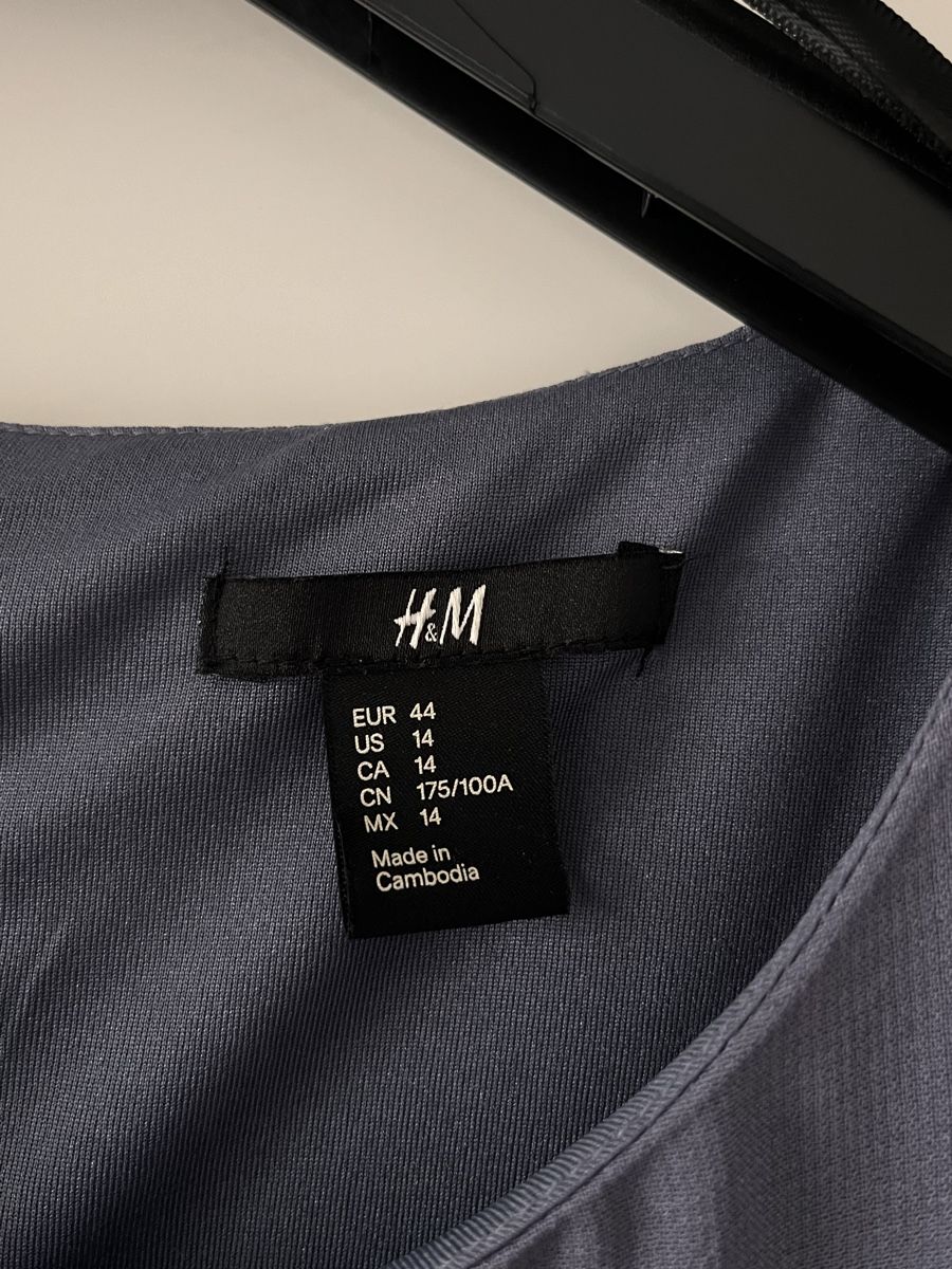 H&M Vestiti: Kleid /Grösse 44/ Taubenblau – Usato da Merenschwand venduto da katerchen01 1