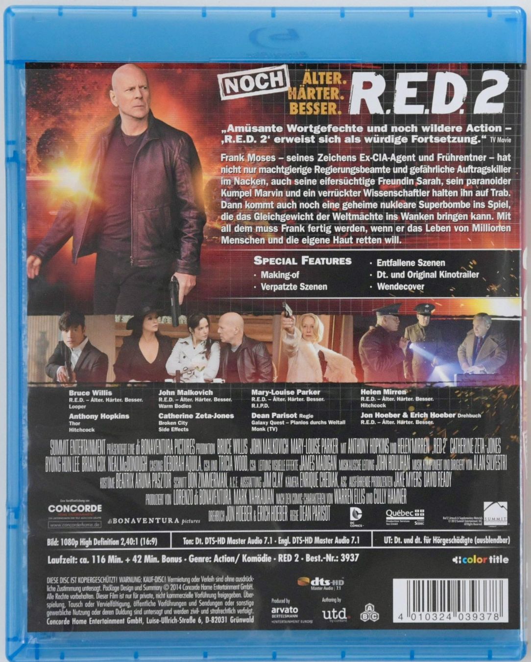 Tutti i DVDs: R.E.D. 2 - ÄLTER. HÄRTER. BESSER. – Usato da Remetschwil venduto da tgd_gbp8 1