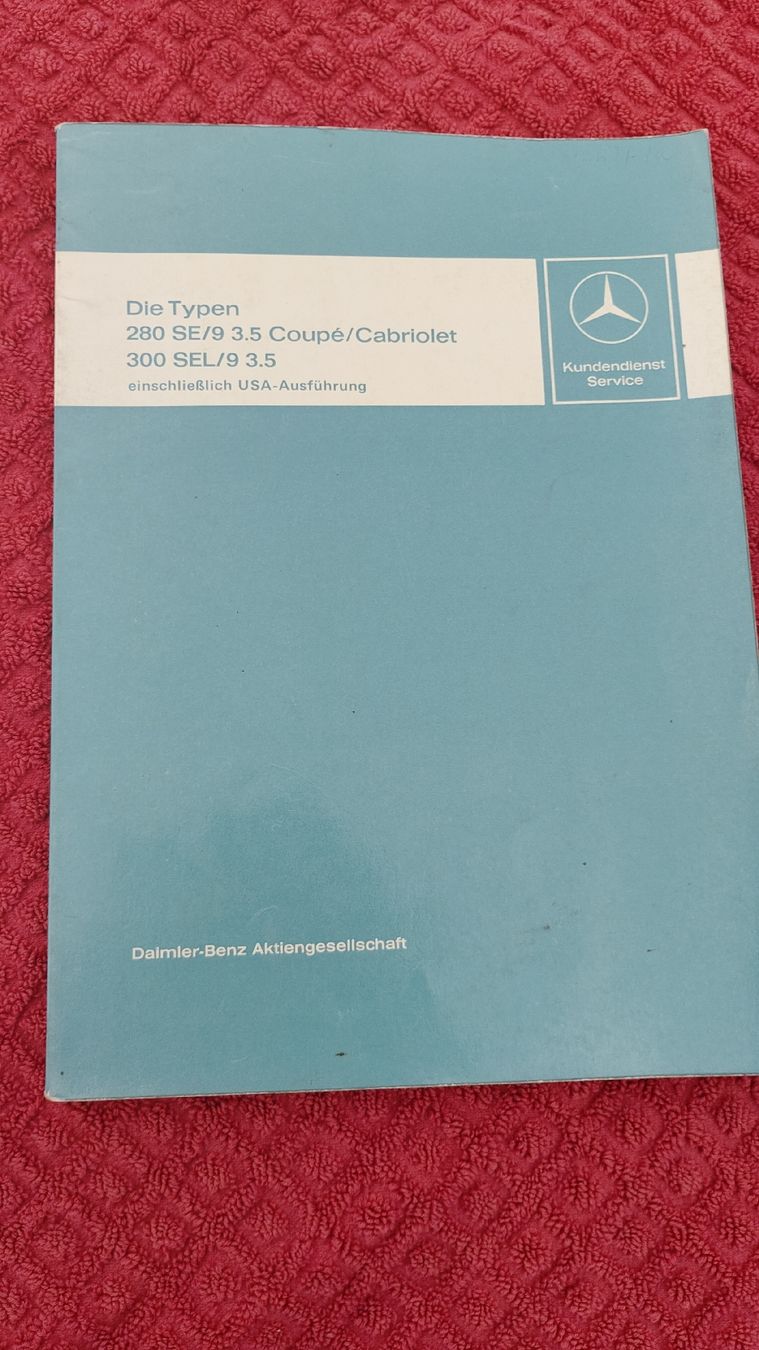 Bücher: Mercedes 3.5 M116 Einführschrift D-Jetronic – Gebraucht aus Zürich von hec_j689
