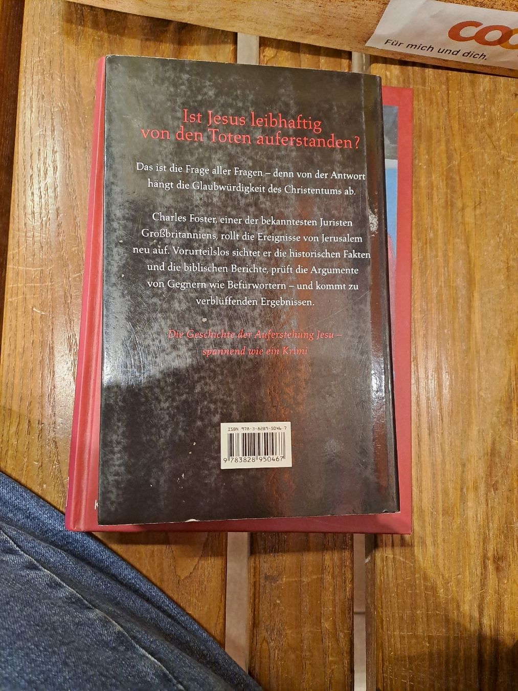Libri: Die Akte Jesus - Charles Foster – Usato da Zürich venduto da Schoebi19 2