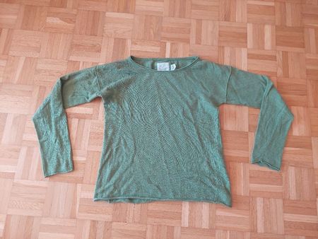 Leichter Baumwoll Pullover Gr. S