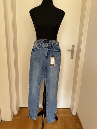 Modische High-Waist Skinny Jeans von Vero Moda S /32