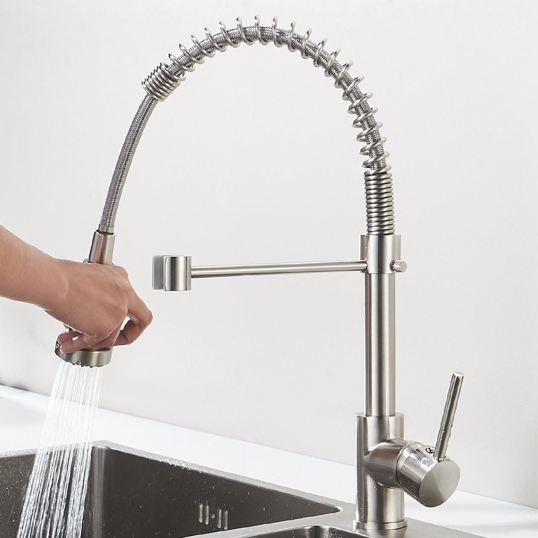 Rubinetteria: Küchenarmatur mit Pull Down Sprüher Brause – Nuovo e nell'imballaggio originale da Geneve venduto da Titi2008 7