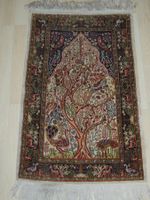 SCHÖNER TEPPICH "LEBENSBAUM" EGYPT SILK HANDMADE NP 899 CHF