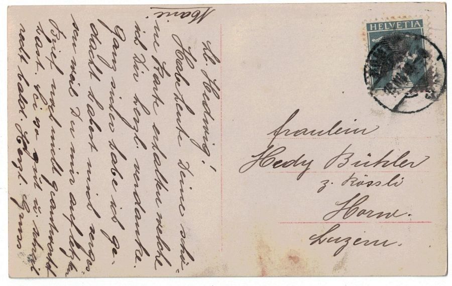 Cartoline postali: Romantik - Junge Dame mit Haarband – Usato da Frauenfeld venduto da POML 1
