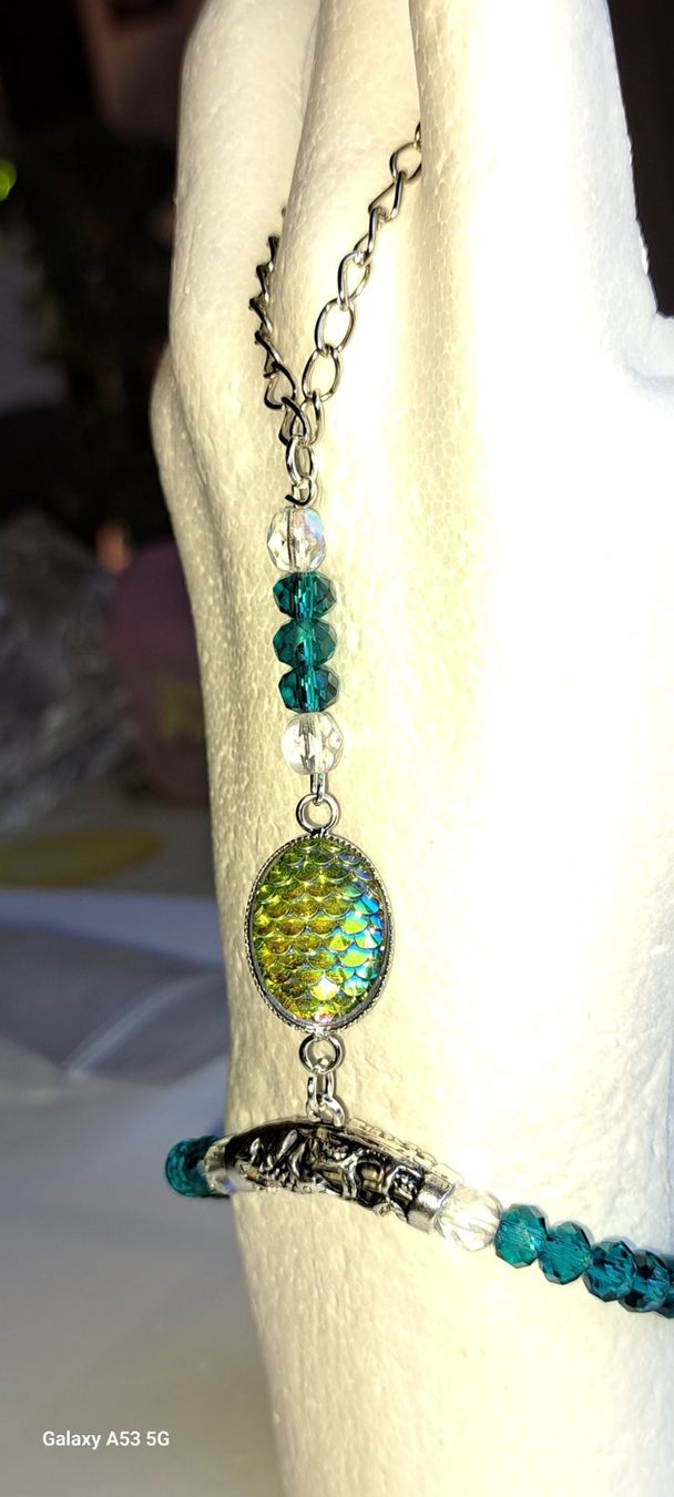 Bracciali & Braccialetti: Sklavenarmband mit Kristall Perlen – Nuovo (secondo la descrizione) da Plagne venduto da Reticulum01 7