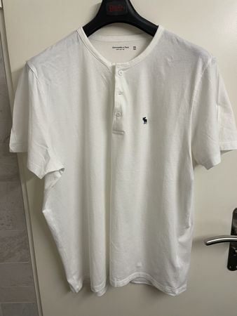 Abercrombie & Fitch T-Shirt XXL White Soft A&F Tee Men's