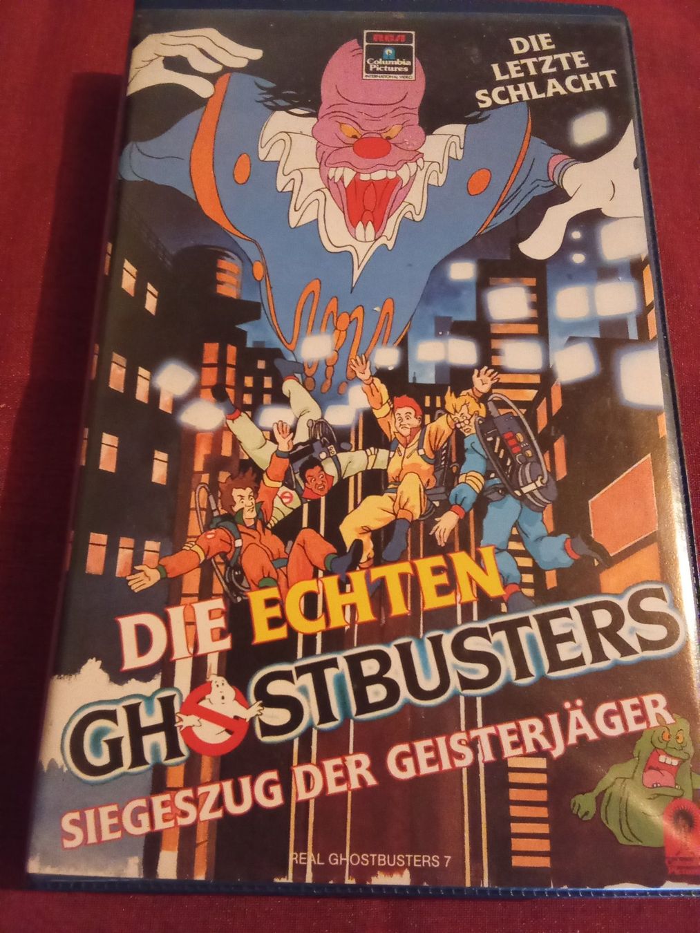 Tutti i VHS: Die echten Ghostbusters 7 Siegeszug der Geisterjäger RCA VHS – Usato da Remetschwil venduto da Hofiii